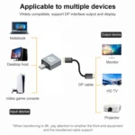 Display Port Female to Mini Display Port Male Adapter - Image 4