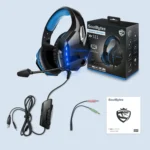 Soulbytes S11 USB + 3.5mm 4 Pin Adjustable LED Light Gaming Headset with Mic - Image 7