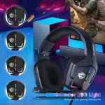 Soulbytes S12 USB + 3.5mm 4 Pin Adjustable RGB Light Gaming Headset with Mic - Image 6