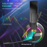 Soulbytes S19 USB + 3.5mm 4 Pin Adjustable RGB Light Gaming Headset with Mic - Image 5