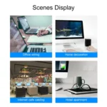 RJ45 Male to Female Converter Straight Extension Adapter for Cat5 Cat6 LAN Ethernet Network Cable - Image 6