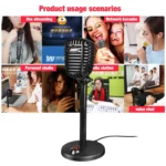 360 Degree Rotatable Driveless USB Voice Chat Device Video Conference Microphone, Cable Length: 2.2m - Image 13