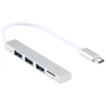 T-818 TF + 3 x USB 3.0 to USB-C / Type-C HUB Adapter - Image 2