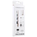 T-818 TF + 3 x USB 3.0 to USB-C / Type-C HUB Adapter - Image 5
