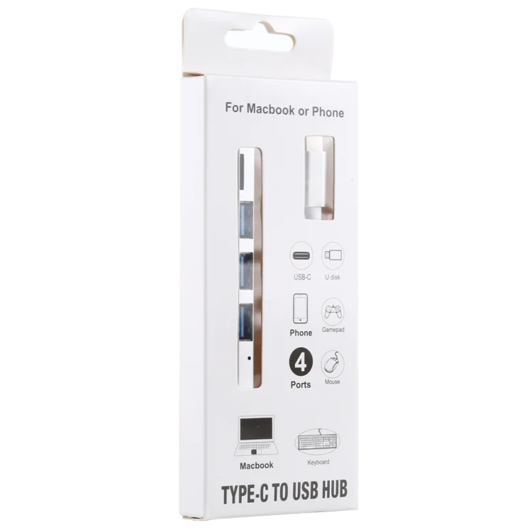 PC6051S_4.webp T-818 TF + 3 x USB 3.0 to USB-C / Type-C HUB Adapter - Image 5