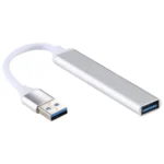 A-809 4 x USB 3.0 to USB 3.0 Aluminum Alloy HUB Adapter - Image 3