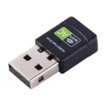 AC600Mbps 2.4GHz & 5GHz Dual Band USB 2.0 WiFi Free Drive Adapter External Network Card - Image 2