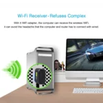 AC600Mbps 2.4GHz & 5GHz Dual Band USB 2.0 WiFi Free Drive Adapter External Network Card - Image 8