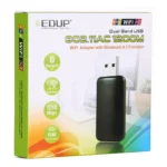 EDUP EP-AC1681 2 in 1 AC1200Mbps 2.4GHz & 5.8GHz Dual Band USB WiFi Adapter External Network Card with Bluetooth 4.1 Function - Image 6