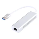 Aluminum Shell 3 USB3.0 Ports HUB + USB3.0 Gigabit Ethernet Adapter - Image 3