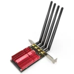 EDUP 9633-800 AC1900Mbps 2.4GHz & 5GHz Dual Band PCI-Express Adapter 4 Antenna External Network Card - Image 2