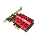 EDUP 9633-800 AC1900Mbps 2.4GHz & 5GHz Dual Band PCI-Express Adapter 4 Antenna External Network Card - Image 3