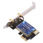 EDUP EP-9620 2 in 1 AC1200Mbps 2.4GHz & 5.8GHz Dual Band PCI-E 2 Antenna WiFi Adapter External Network Card + Bluetooth - Image 3