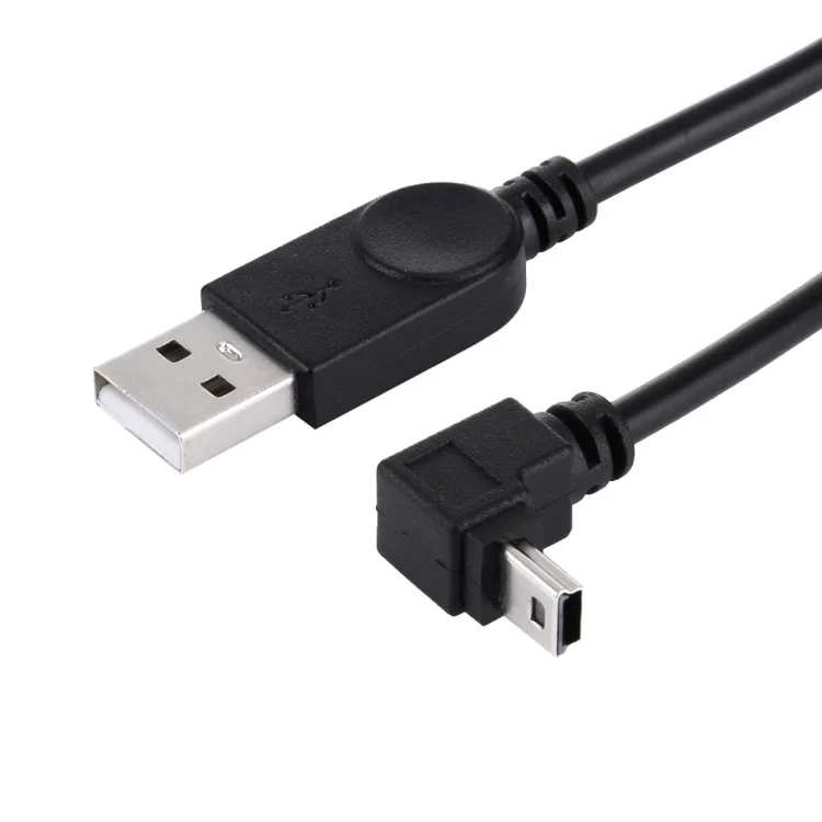 PC6101_3.webp 90 Degree Angle Elbow Mini USB to USB Data / Charging Cable, Length: 28cm - Image 4