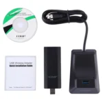 EDUP EP-AC1675 AC1900Mbps 2.4GHz & 5.8GHz Dual Band USB3.0 WiFi Adapter External Network Card - Image 6