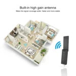 EDUP EP-AC1675 AC1900Mbps 2.4GHz & 5.8GHz Dual Band USB3.0 WiFi Adapter External Network Card - Image 8