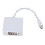 3 in 1 Mini DP Male to HDMI + VGA + DVI Female Square Adapter, Cable Length: 18cm - Image 2