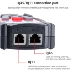 BENETECH GT66 RJ11 / RJ45 Multifunctional Cable Tester Line Finder Net Cable Detector - Image 4