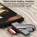 2 In 1 Multifunction USB-C / Type-C to USB 3.0 Card Reader - Image 7