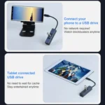 RDS 6307-4 USB-C / Type-C to USB3.0 + Triple USB2.0 4 in 1 HUB Adapter - Image 7
