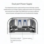 ORICO F4U 4 x USB 3.0 Ports 5Gbps Fast Transmission Desktop HUB with Blue LED Indicator Light - Image 7