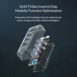 ORICO F4U 4 x USB 3.0 Ports 5Gbps Fast Transmission Desktop HUB with Blue LED Indicator Light - Image 8