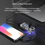 ORICO F4U 4 x USB 3.0 Ports 5Gbps Fast Transmission Desktop HUB with Blue LED Indicator Light - Image 9