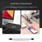 ORICO F7U 7 x USB 3.0 Ports 5Gbps Fast Transmission Desktop HUB with Blue LED Indicator Light - Image 9