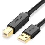 UGREEN USB 2.0 Gold-plated Printer Cable Data Cable, For Canon, Epson, HP, Cable Length: 1.5m - Image 2