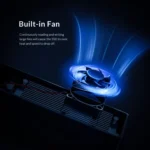 ORICO M2PVC3-G20-GY-BP USB3.2 20Gbps M.2 NVMe SSD Enclosure - Image 5