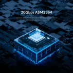 ORICO M2PVC3-G20-GY-BP USB3.2 20Gbps M.2 NVMe SSD Enclosure - Image 9