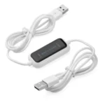 High Speed USB PC to PC Online Share Data Link Net Direct File Transfer Bridge Cable, Length: 1.75m - Image 2