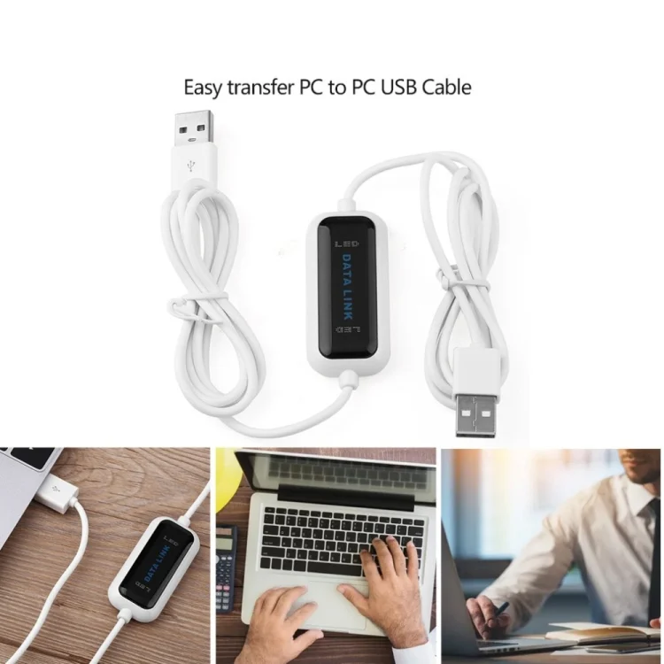 PC6598_5.webp High Speed USB PC to PC Online Share Data Link Net Direct File Transfer Bridge Cable, Length: 1.75m - Image 6