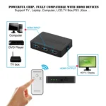 1080P 3 x 1 Ports (3 Ports Input x 1 Port Output) HDMI Switch with Remote Control - Image 6