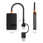 ADS-316 8 in 1 Type-C+USB Multi-function Card Reader - Image 3