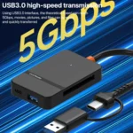 ADS-316 8 in 1 Type-C+USB Multi-function Card Reader - Image 6