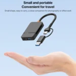 ADS-316 8 in 1 Type-C+USB Multi-function Card Reader - Image 10