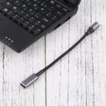 USB-C / Type-C Female to 8 Pin Magnetic DC Round Head Free Plug Charging Adapter Cable - Image 4
