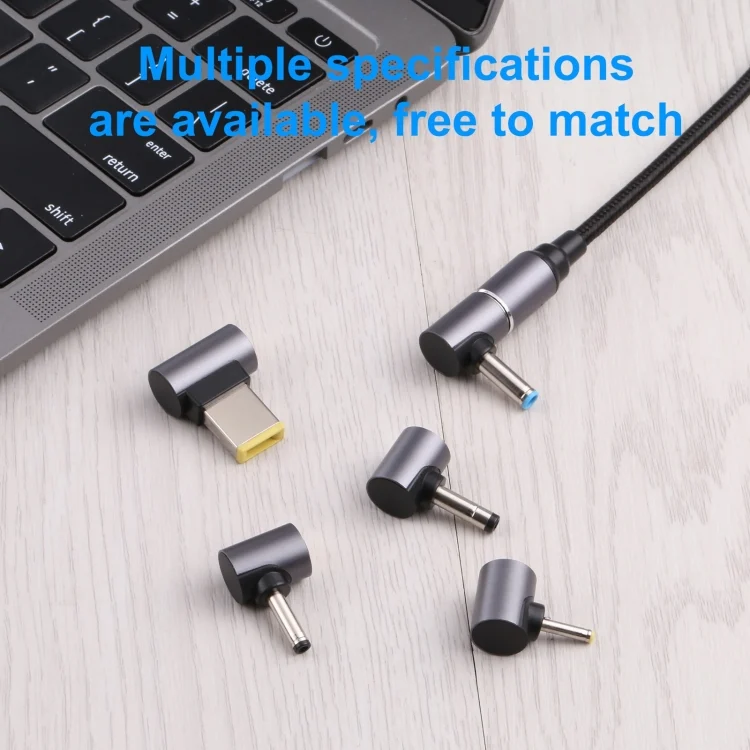 PC6745_5.webp USB-C / Type-C Female to 8 Pin Magnetic DC Round Head Free Plug Charging Adapter Cable - Image 6