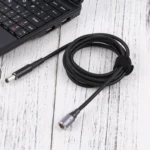 5.5 x 2.1mm Male to 8 Pin Magnetic DC Round Head Free Plug Charging Adapter Cable - Image 4