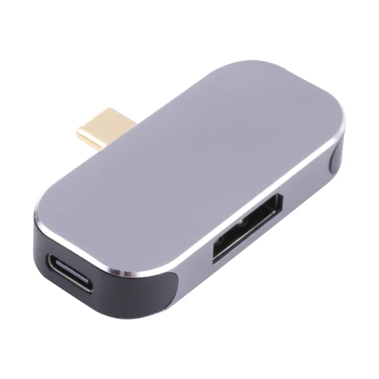 PC6795_3.webp 3 in 1 USB-C / Type-C Male to USB-C / Type-C Charging + USB + DP Female Adapter - Image 4