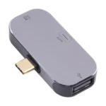 3 in 1 USB-C / Type-C Male to USB-C / Type-C Charging + USB + Mini DP Female Adapter - Image 3