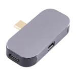 3 in 1 USB-C / Type-C Male to USB-C / Type-C Charging + USB + Mini DP Female Adapter - Image 4