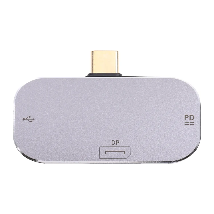 PC6799_1.webp 3 in 1 USB-C / Type-C Male to Dual USB-C / Type-C + DP Female Adapter - Image 2