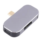3 in 1 USB-C / Type-C Male to Dual USB-C / Type-C + DP Female Adapter - Image 4