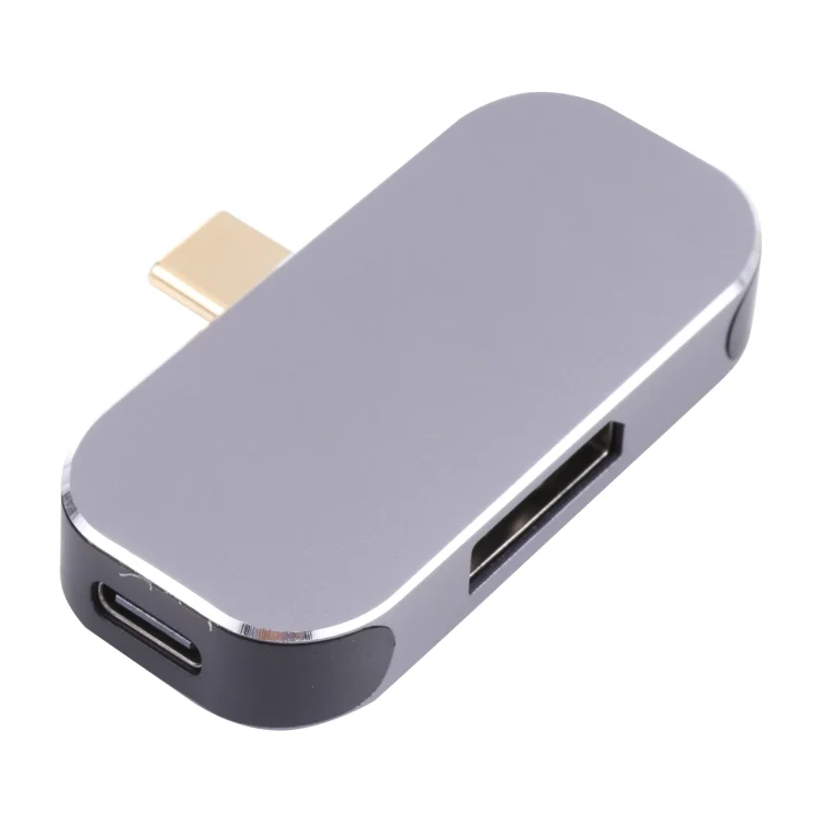 PC6799_3.webp 3 in 1 USB-C / Type-C Male to Dual USB-C / Type-C + DP Female Adapter - Image 4