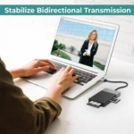 6 In 1 Multi-function Dual USB 3.0 + XQD + CF + TF + SD Card Reader - Image 6