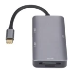 5 In 1 Dual USB 3.0 + CF + TF + SD Multi-function USB-C OTG Card Reader - Image 3