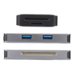 5 In 1 Dual USB 3.0 + CF + TF + SD Multi-function USB-C OTG Card Reader - Image 5