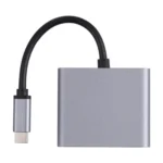2 in 1 USB-C / Type-C to 2 x HDTV Ports HUB Adapter - Image 2